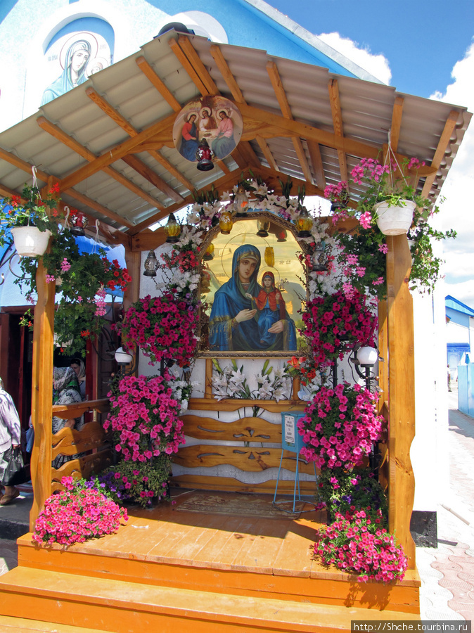 Икона св.Анны. фото 2010 г. Онишковцы, Украина