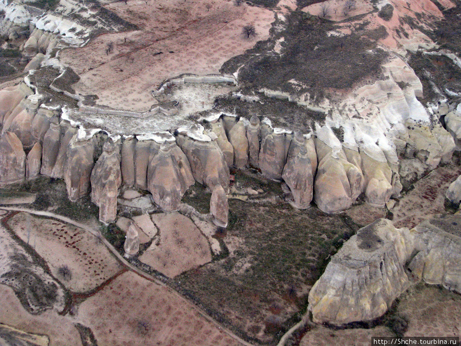Над Каппадокией на воздушном шаре. Каппадокия - Гереме Национальный Парк, Турция
