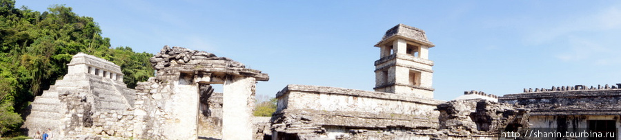 Дворец правителей Паленке, Мексика