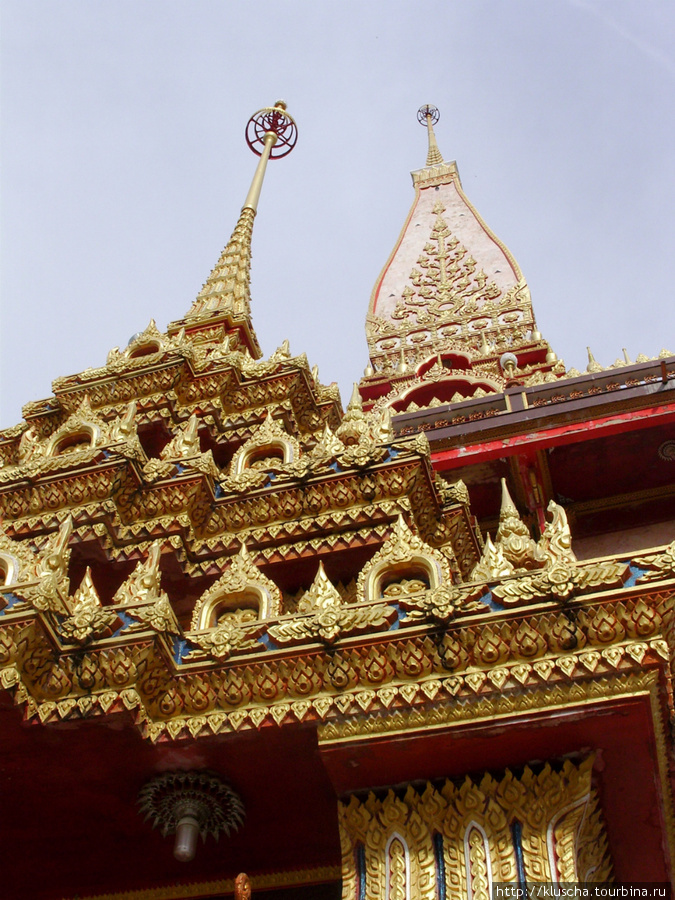Возвышение.Храм Wat Chalong. Остров Пхукет, Таиланд
