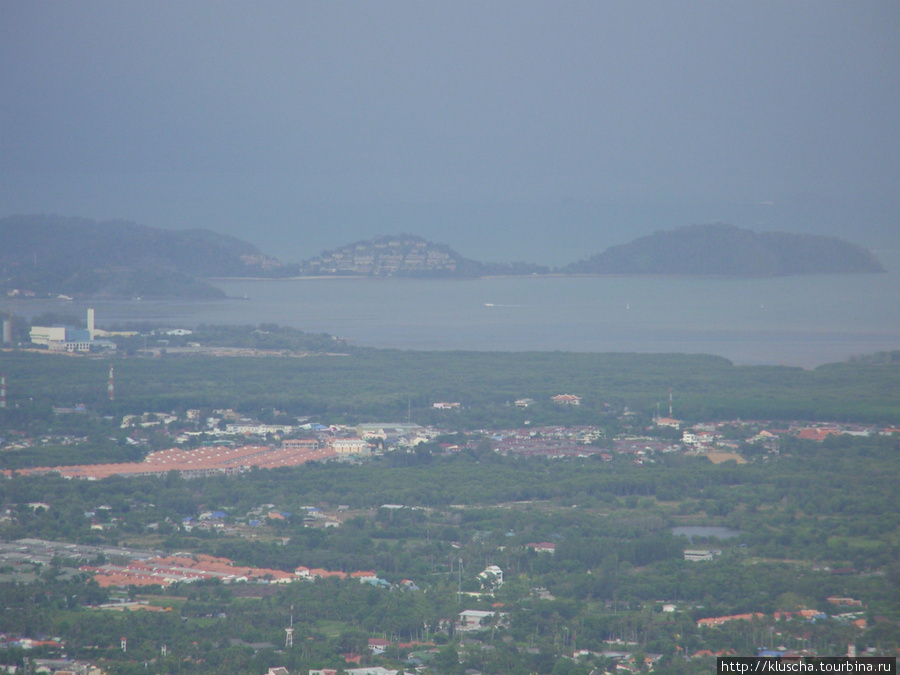 Вид с обзорной площадки Будды. Остров Пхукет, Таиланд