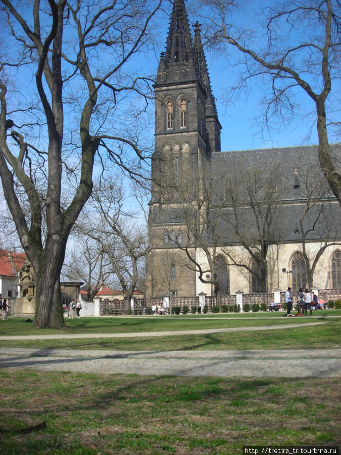 Костел святых Петра и Павла. Построен в 12 веке. Прага, Чехия