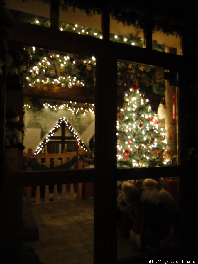 Рождественский магазинчик,здесь Рождество круглый год. Эльзас, Франция