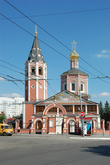 На Музейной площади находится действующий православный Троицкий собор, являющийся древнейшим из сохранившихся зданий Саратова.
