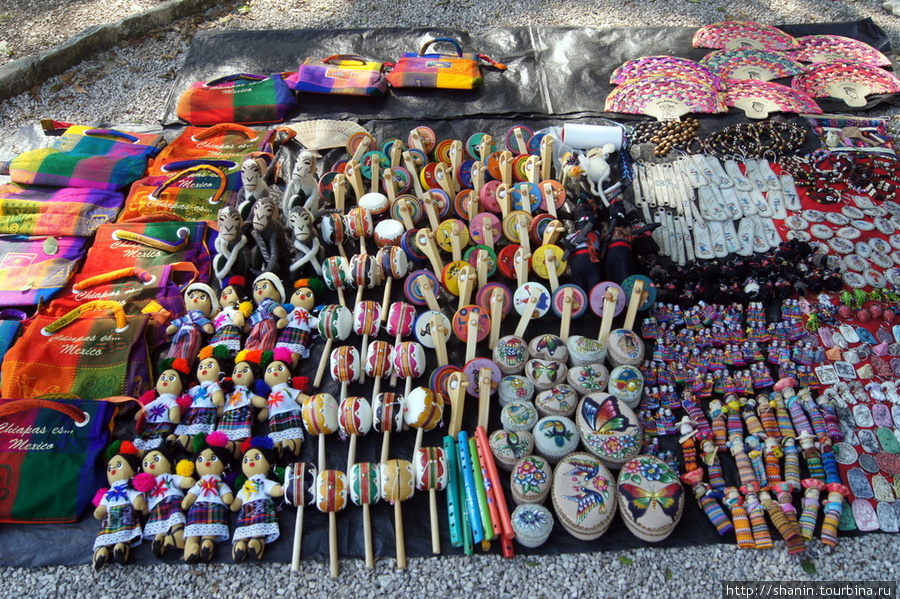 Сувениры в Паленке Паленке, Мексика