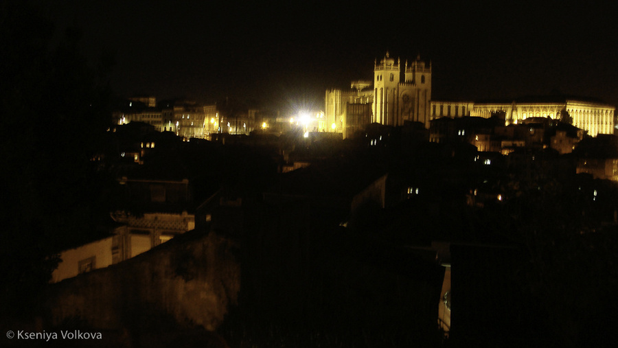 Немного ночного Порту Порту, Португалия