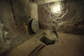 подземные помещения в монастыре Eski Gumusler