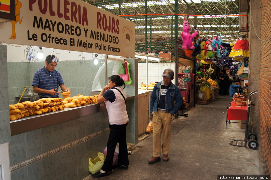 Муниципальный рынок Тласкала-де-Хикотенкатль, Мексика