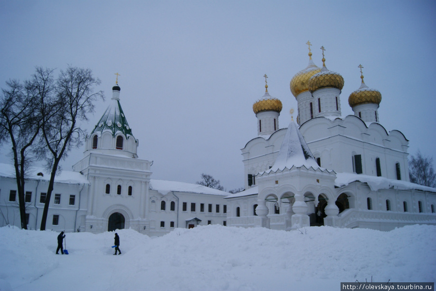 В Ипатьевском монастыре Кострома, Россия