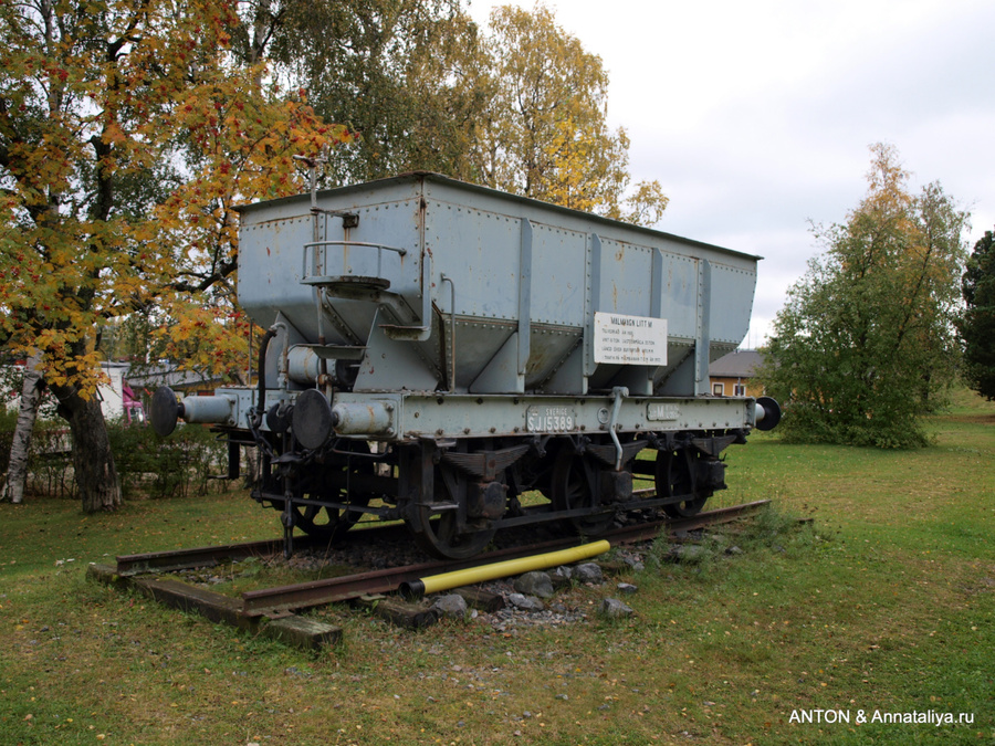 Памятник вагонетке Лулео, Швеция