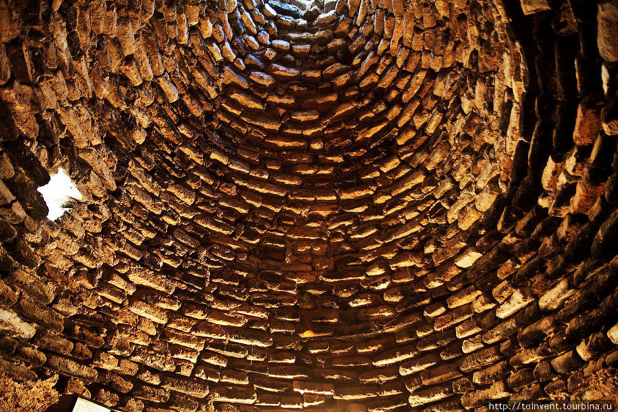 Внутренняя отделка крыши. Харран, Турция