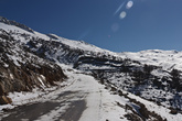 Дорога на Немрут, занесённая снегом