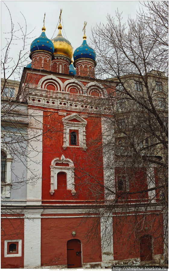 Храм вмч. Георгия в Зарядье Москва, Россия