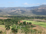 долина по дороге от Тринидад до Санта Спиритус