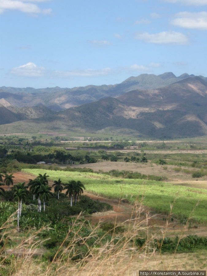 долина по дороге от Тринидад до Санта Спиритуса-4 Куба