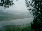Вид с замка на реку Цзялинь