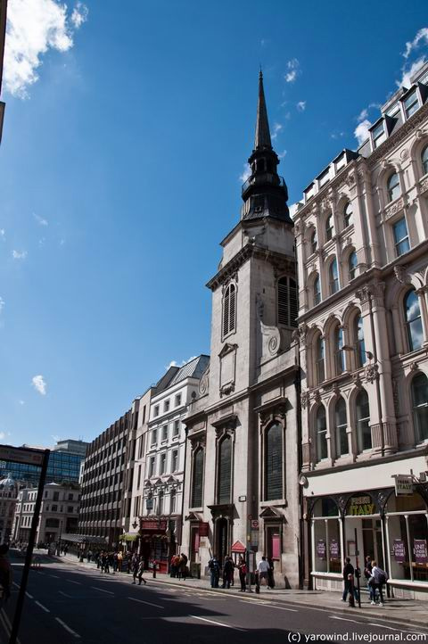 Церковь Св. Мартина Ладгейт Лондон, Великобритания