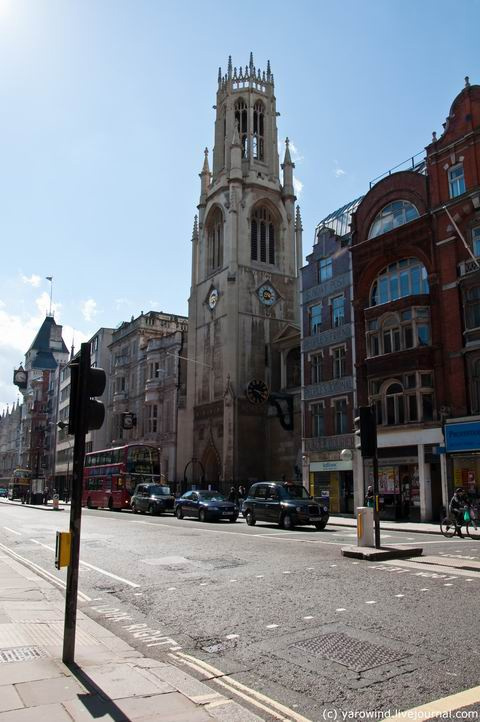 Церковь Св. Данстона Лондон, Великобритания