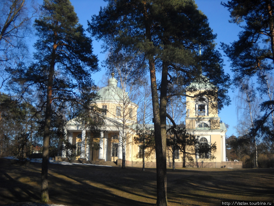 Старинная церковь Котка, Финляндия