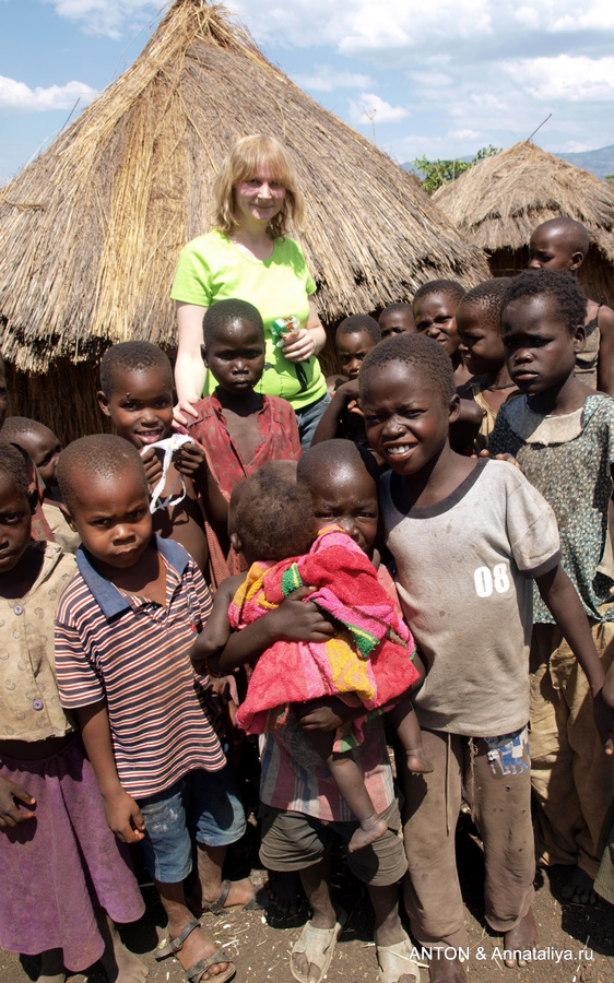 Карамоджонги - часть 1. Дети Заповедник Пиан-Упе, Уганда
