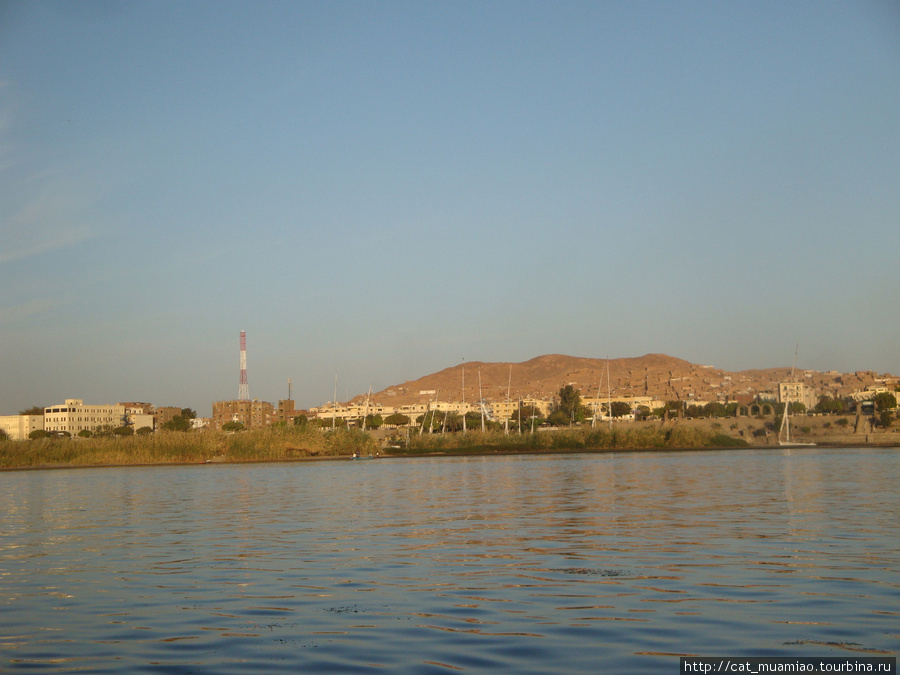 Плавание по Нилу в Асуане Асуан, Египет