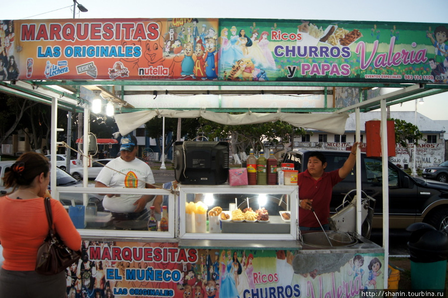 Закусочная на колесах Четумаль, Мексика