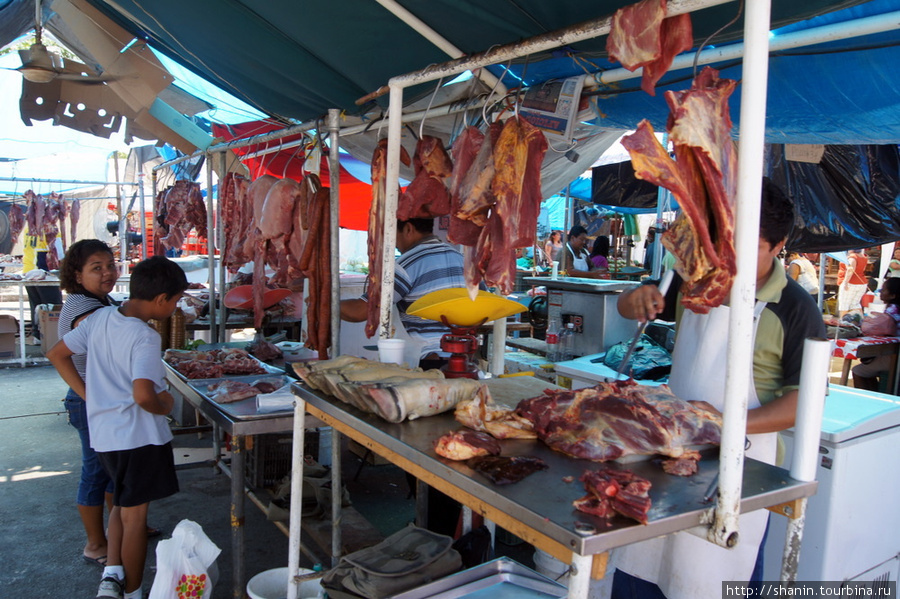 На рынке в Четумале Четумаль, Мексика