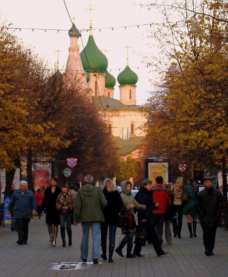 Рассвет в Ярославле и фото-прогулка по великому городу Ярославль, Россия