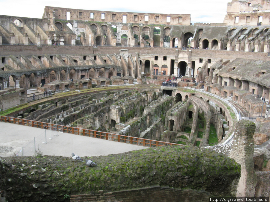 Внутри Колизея. Рим, Италия