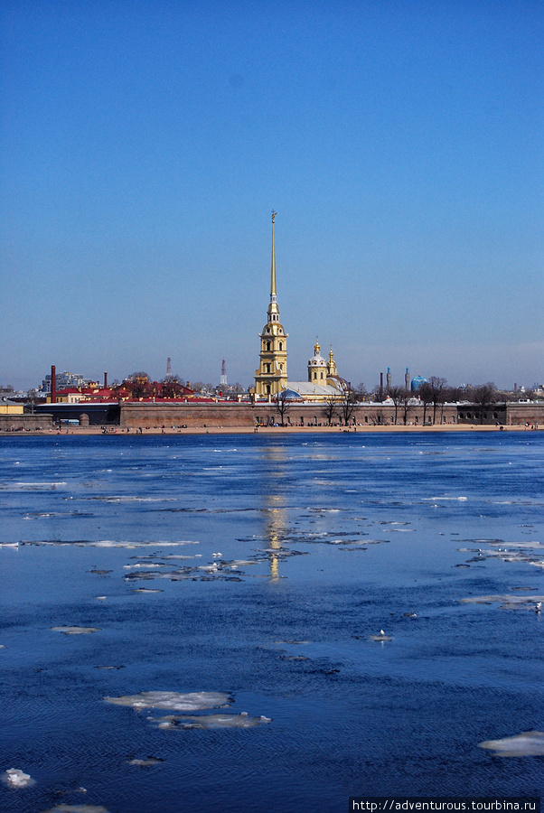 Последние дни ледохода Санкт-Петербург, Россия