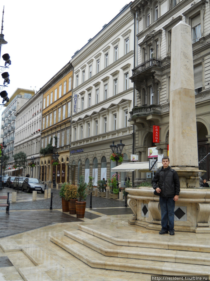 Центральная улица Будапешта Будапешт, Венгрия