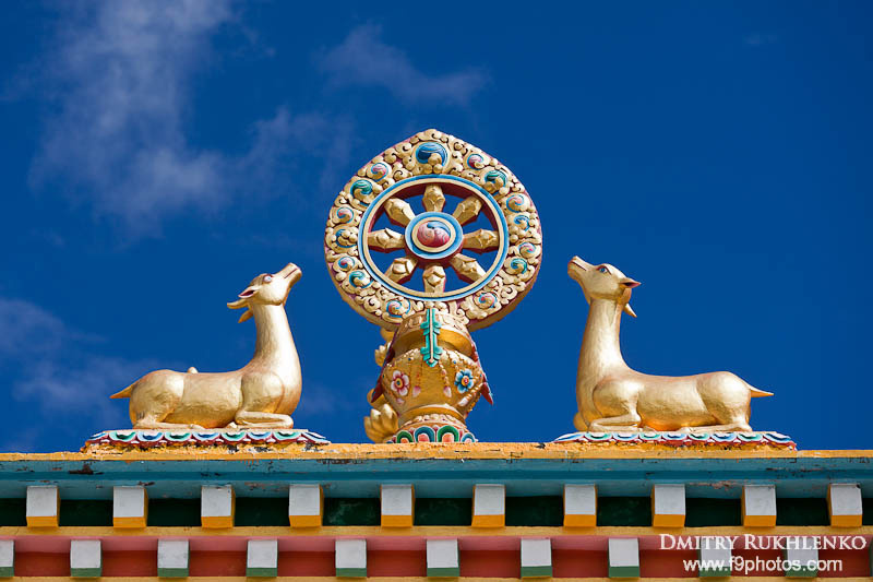 Калачакра на буддистском монастыре Штат Химачал-Прадеш, Индия