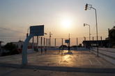 Баскетбольная площадка на центральной площади