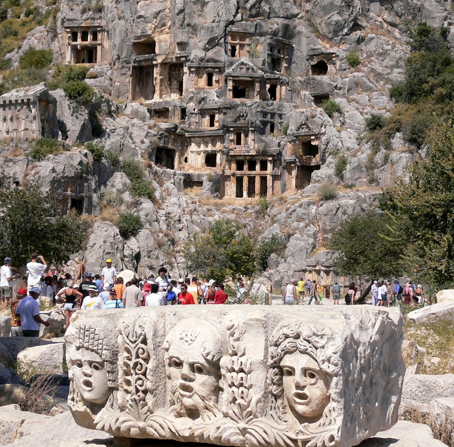 Путешествие в древнюю Ликию и в город Николая Чудотворца Демре, Турция