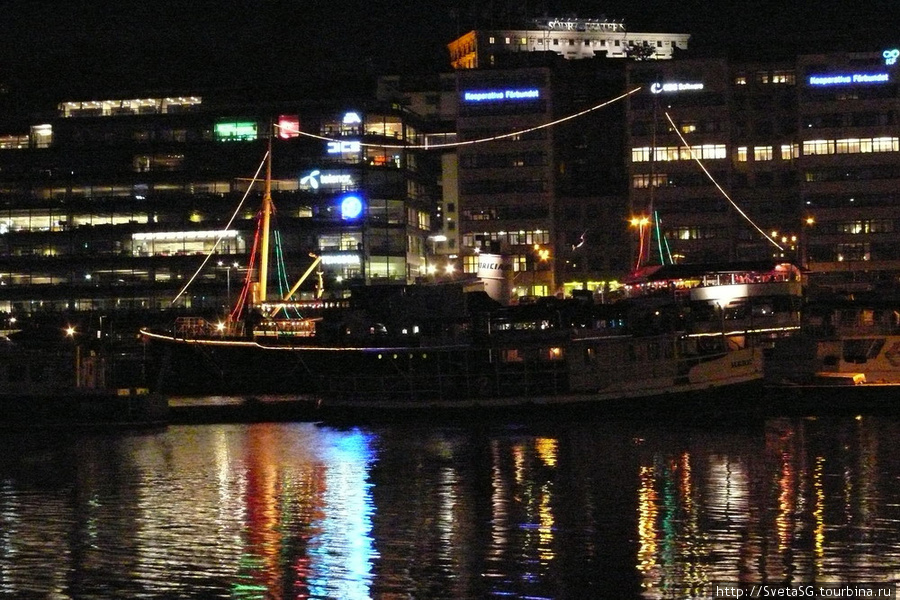 Ночной Стокгольм. Май 2008г. Стокгольм, Швеция