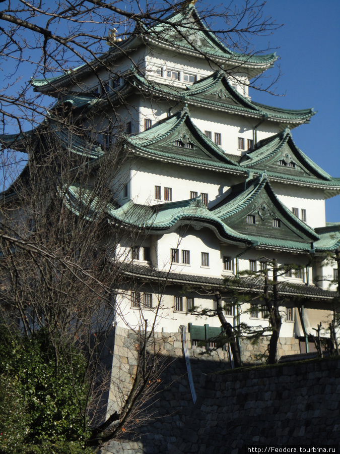 Самурайский дворец в Нагое Япония