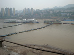 У реки Янцзы на порту