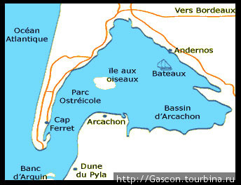 Arcachon - французская родина устриц Аркашон, Франция