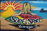 Серфинг в Никарагуа