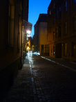 улочка Риги,поздним вечером