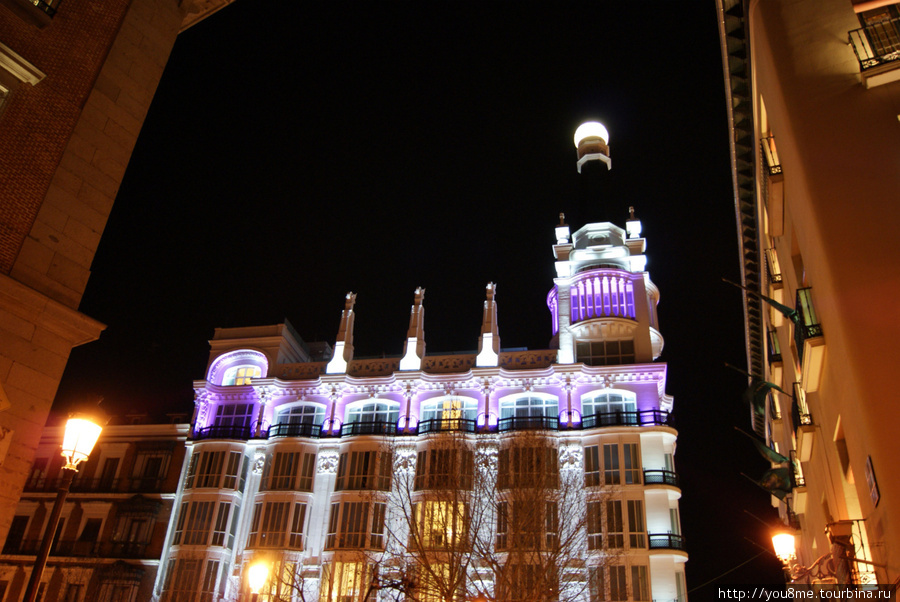 Цвет ночи Мадрид, Испания