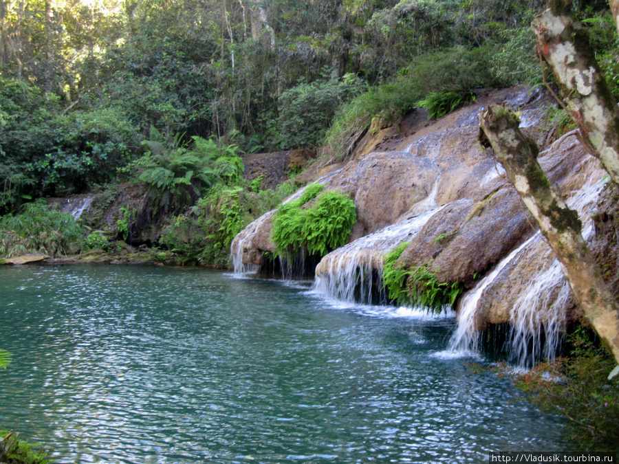 Водопады Эль-Ничо Провинция Сьенфуэгос, Куба