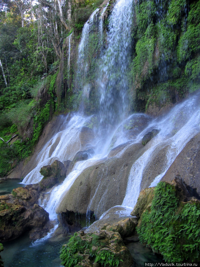 Водопады Эль-Ничо Провинция Сьенфуэгос, Куба