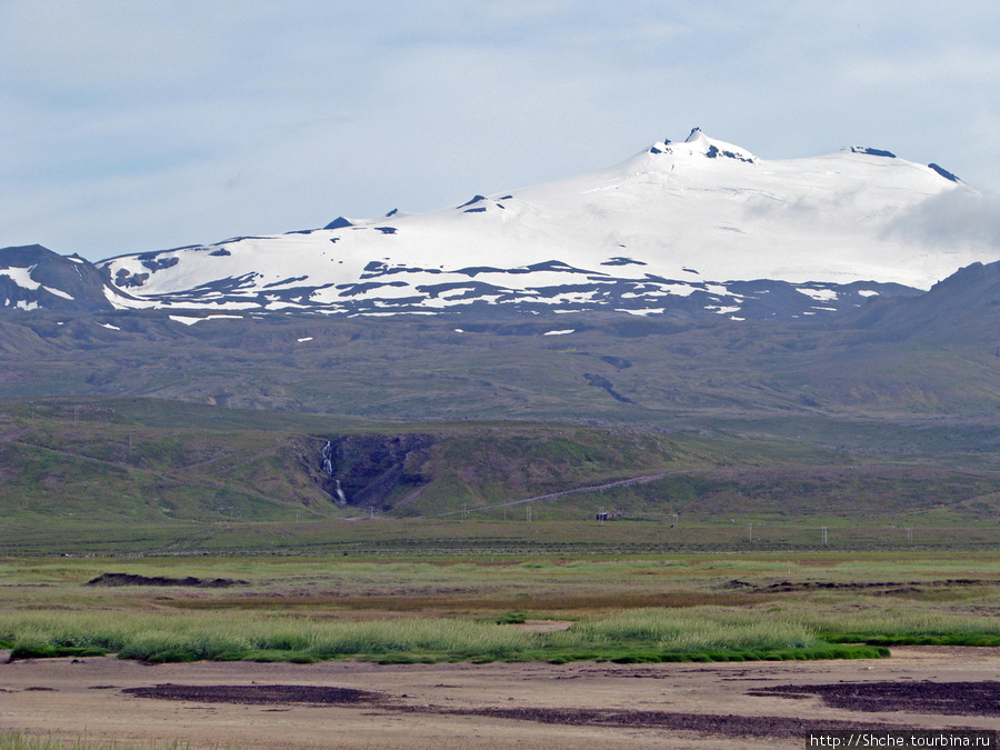 Ледник Snaefellsjokull Западная Исландия, Исландия