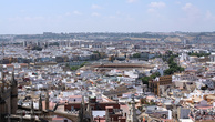 Вид на Maestranza — Plaza de Toros знаменитая Севильская площадь быков. Туда я еще доберусь