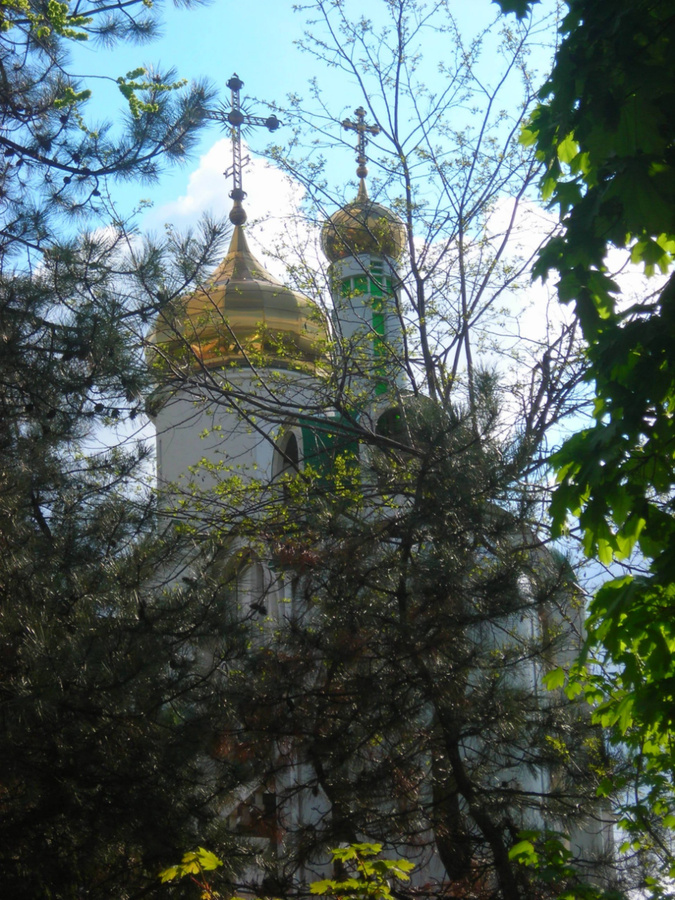 Днепропетровск. Храм на Монастырском острове.