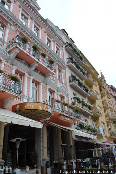 Карловарские балконы