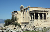 Руины храма Эрехтейона, Акрополь