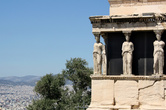 Кориатиды храма Эрехтейон, Акрополь
