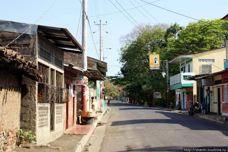 Первый город Моягальпа, остров Ометепе, Никарагуа